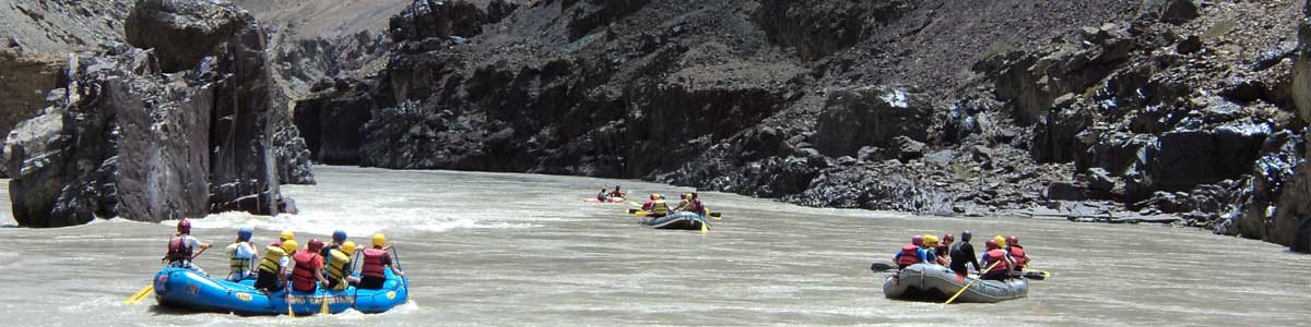 Upper Indus River Rafting Expedition Ladakh Adventure Tour packages